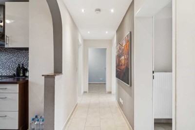 3-Zimmer-Wohnung in modernem Zustand mit Süd-West-Balkon – sofort verfügbar