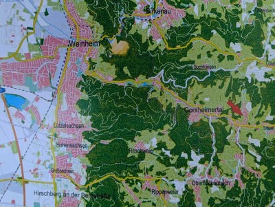 Attraktive und gepflegte 2-Raum-Wohnung mit Einbauküche in Gorxheimertal / Trösel