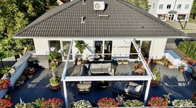 Sonniges Penthouse, riesige Terrasse (Sunny penthouse, huge terrace)