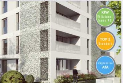 Exclusives Wohnen im Neubau 3 Zimmer ETW in Erlangen-Bruck