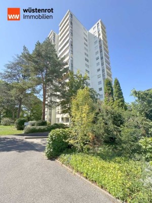 Stuttgart: Attraktive 2-Zimmer-Wohnung mit spektakulärem Fernblick und Tiefgaragenstellplatz in Fell