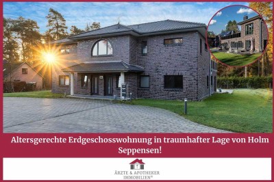 Altersgerechte Erdgeschosswohnung in traumhafter Lage von Holm Seppensen!