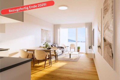 Moderne 2-Zimmer-Neubauwohnung im Herzen der Stadt | Rohbau-Besichtigung möglich