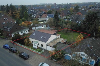 Entscheidungsträger gesucht: Wohnen oder Bauen auf 900 m² inmitten von Düsseldorf