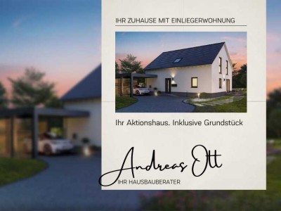 � "Familie trifft Freiraum - EFH mit Einliegerwohnung perfekt geplant."