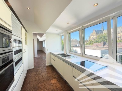 168 m² Penthouse in bester Innenstadtlage! Feine Ausstattung + PP inkl.!