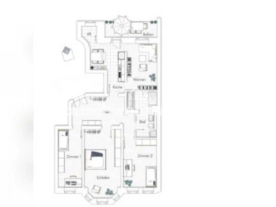 Tauschwohnung: Tausche 4 Zimmer Wohnung
