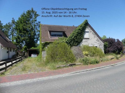 Handwerkerhaus! Sanierung erforderlich!
Objektbesichtigung am Fr. 15.08.25 von 14.00 - 16.00  Uhr