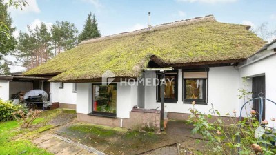 Ein Traum unter Reet! Rustikales Traumhaus in Boddennähe | Idyllische Lage | Viel Land!