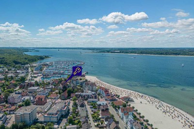 Dachgeschosswohnung mit Ostseeblick in zweiter Strandreihe