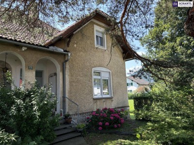 ++IDYLLISCHES HERRENHAUS in absoluter RUHE- und GRÜNER SIEDLUNGSLAGE++ FANTASTISCHE BAUGRUNDSTÜCK mit BD WA 0,2 - 0,8++