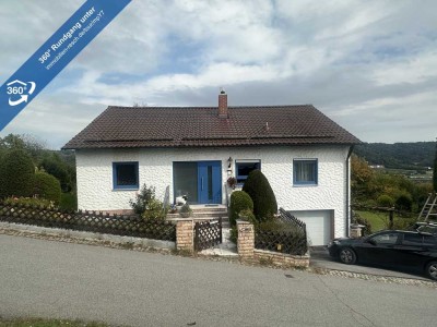 Einfamilienhaus in Höhenlage mit Donaublick in Vilshofen