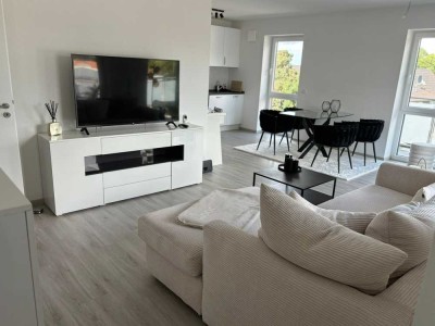 2-Zimmer Dachgeschosswohnung mit Dachterrasse im Ortskern von Ganderkesee
