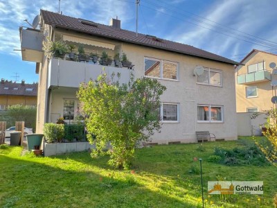 Solide Kapitalanlage: gepflegte 2-Zimmer-Wohnung mit PKW-Stellplatz in ruhiger Lage von Winnenden