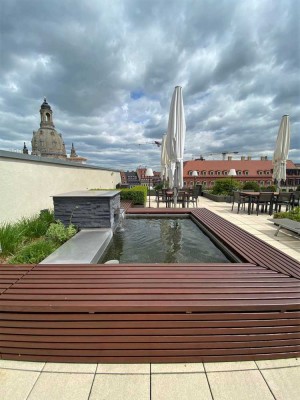 Top Appartement an der Frauenkirche mit EBK, Gemeinschaftsterrasse und Fitnessraum