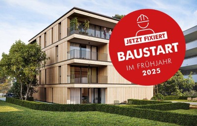 Baustart Frühjahr 2025 fixiert: 2-Zimmer Wohnung in Holz-Hybrid mit Wohnbauförderung (Top B03)