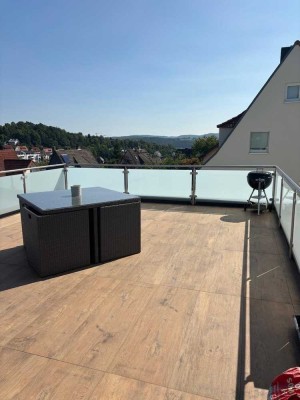 Maisonette Terrassen-Wohnung mit Panoramablick