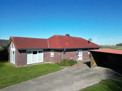 Schöner Bungalow mit 
PV Anlage in Nordseenähe!