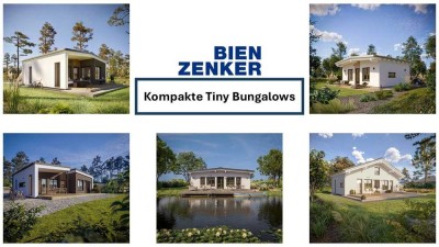 Kompakte Tiny Bungalows - Kreidefelsen und Meer