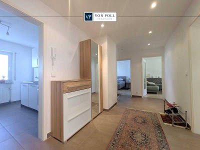 Helle Hochparterre-Wohnung mit Südbalkon und Garage