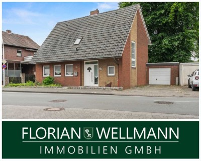 Emsdetten | Charmantes Einfamilienhaus mit Garage auf kompakten Grundstück