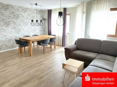 Gepflegte Hochparterre-Wohnung mit Balkon und TG-Stellplatz!
