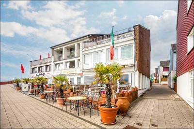 Helgoland - Oberland: Meerblick-Hotel in 1. Reihe!