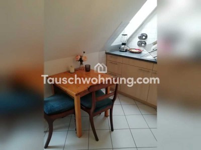 Tauschwohnung: Schöne 2-Zimmer DG-Wohnung