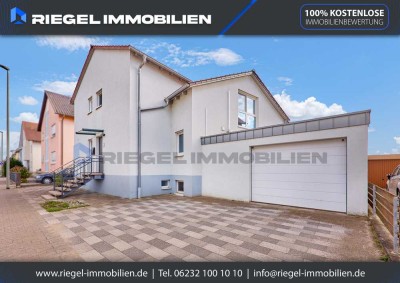 Sie hier? Wir auch! Traumhafte Feldrandlage trifft Wohnkomfort mit Doppelgarage