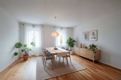 Außergewöhnliche Dachgeschosswohnung in denkmalgeschütztem Prachtbau in bester Lage von Mainz
