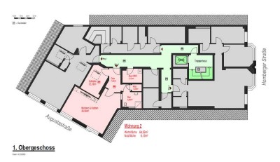Attraktive 1,5-Zimmer-Wohnung im Erstbezug in zentraler Lage von Moers
