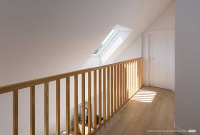 Schöne 4-Zi.-Maisonette-Wohnung mit toller Dachterrasse