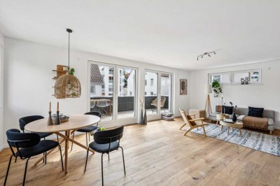 Moderne 4-Zimmer-Wohnung mit Balkon & KfW55+ - ideal für Familien, Paare & Homeoffice