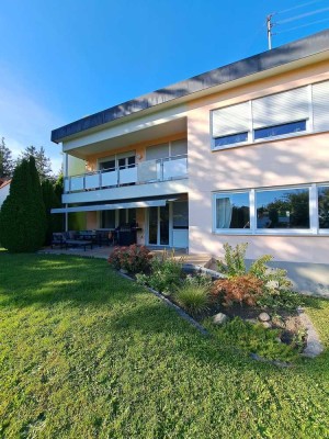 Ruhige Erdgeschoßwohnung mit Südterrasse und großem Gartenanteil