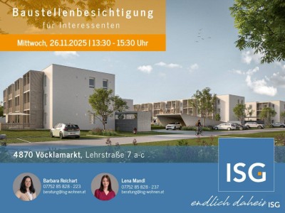 Miete: NEUBAU, Top 15, Erstbezug: 2-Zimmer Wohnung mit Tiefgarage