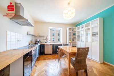 Schöner Wohnen in den Ludwig-Richter-Höfen - helle 1,5-Zimmer-Wohnung mit Altbau-Charme