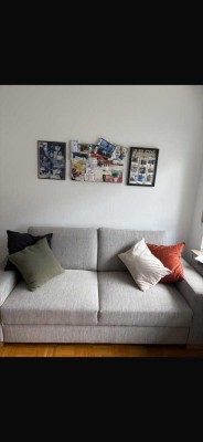 Befristet Untermieter für möblierte 1-Zimmer-Wohnung mit Süd-Westbalkon und Parkplatz gesucht