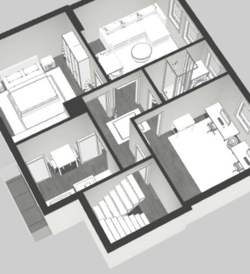 3-Zimmer Wohnung in Aachen-Haaren inklusive Küche