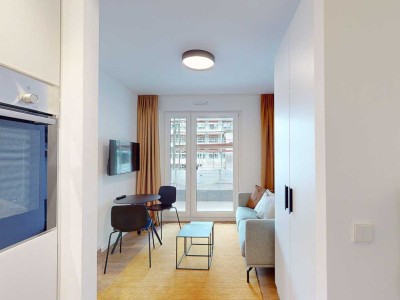 Modern ausgestattete 1-Zimmer-Wohnung