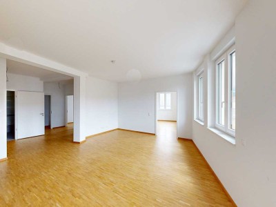 4-Zimmer-Neubauwohnung mit besonderem Schnitt!