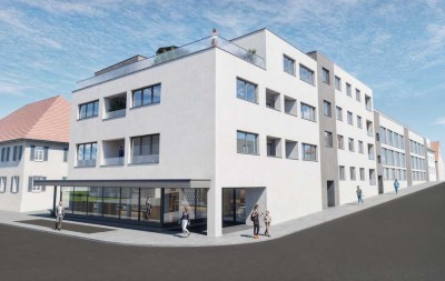 4- Zimmer, Modernes, zentrales Wohnen im Herzen von Spaichingen, Personenaufzug, Loggia, Garage
