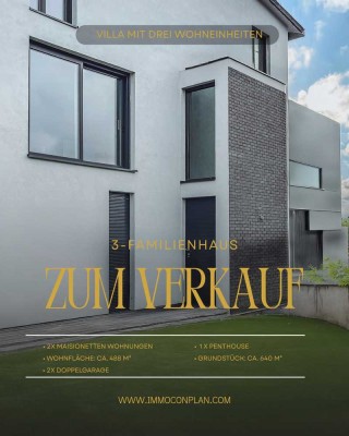 Charmantes 3-FH (WEG-Teilung ist erfolgt) mit 2x Doppelgarage auf traumhaftem Grundstück in naturnah