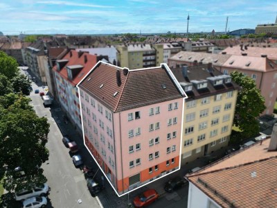 Vermietete und gepflegte 2-Zimmer-Wohnung am Melanchthonplatz in Nürnberg