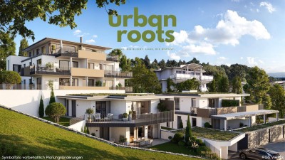 URBAN ROOTS am Kreuzbergl – Luxusdomizil: 5-Zimmer-Gartenwohnung mit Masterbedroom und zwei weiteren Bädern – mit eindrucksvoller Fernsicht!