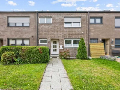 Familienidyll in Leverkusen: Charmantes Reihenmittelhaus mit Garten und Wintergarten