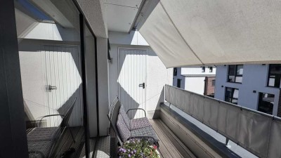 Exklusive Dachgeschosswohnung mit Panoramablick und Sonnenbalkon