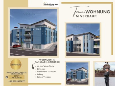 Charmante Erdgeschosswohnung in Ransbach-Baumbach
