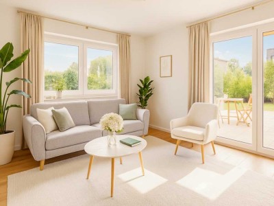 7-Zimmer-Haus mit Terrasse, Garage & Garten in naturnaher Villenlage