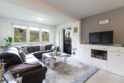 Erdgeschosswohnung mit herrlicher Weitsicht in Waldrach/ Ruwertal mit guter Stadtbusanbindung