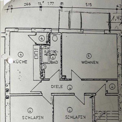Schöne 3-Zimmer-Wohnung mit Balkon in Münster